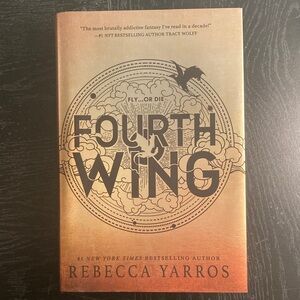 Fourth Wing Hardcover Book